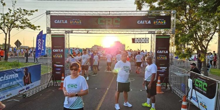 Prova reúne atletas em percurso urbano em Foz do Iguaçu. Foto: Divulgação. Prova reúne atletas em percurso urbano em Foz do Iguaçu. Foto: Divulgação.