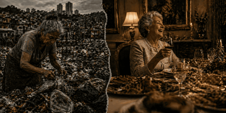 A fome não nasce da falta de alimento, mas da falta de acesso. IA/Fronteira Livre.