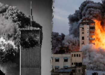 Muitos que se consideram anti-guerra parecem incapazes de assumir uma posição moral clara sobre as ações dos EUA e de "israel" no Sul Global sem inserir qualificações. (Fotos: Wikimedia. Design: Palestine Chronicle) Muitos que se consideram anti-guerra parecem incapazes de assumir uma posição moral clara sobre as ações dos EUA e de "israel" no Sul Global sem inserir qualificações. (Fotos: Wikimedia. Design: Palestine Chronicle)