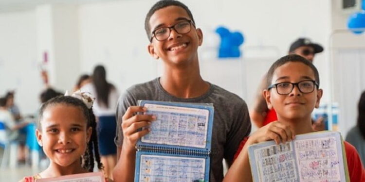 Vacinação será realizada dentro das escolas públicas. Foto: Rafael Nascimento/MS Vacinação será realizada dentro das escolas públicas. Foto: Rafael Nascimento/MS