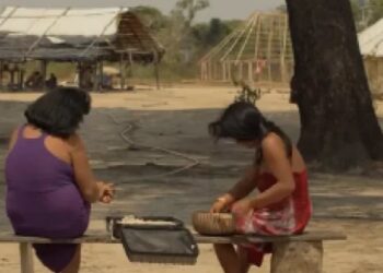 Documentário destaca liderança feminina indígena. Foto: Reprodução/Atman Filmes Documentário destaca liderança feminina indígena. Foto: Reprodução/Atman Filmes