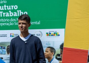 Estudante Pedro Henrique do Nascimento Magalhães de Oliveira, de Rolândia. Foto: Itaipu Parquetec. Estudante Pedro Henrique do Nascimento Magalhães de Oliveira, de Rolândia. Foto: Itaipu Parquetec.